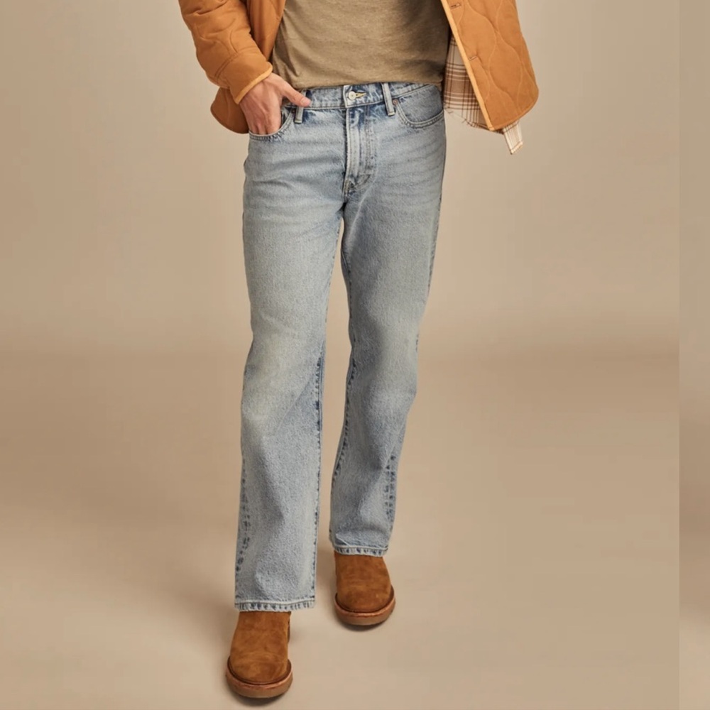 Lucky Brand Men's 181 Relaxed Straight 34x30